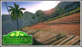 6 - Tropical | Trasy | Sega Rally - Sega Rally - poradnik do gry