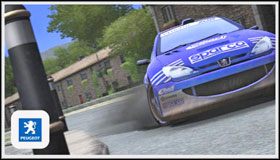 Wymagana ilość przejechanych kilometrów do odblokowania tej barwy: 32km - Peugeot 206 WRC (2000) | Samochody - Premier | Sega Rally - Sega Rally - poradnik do gry