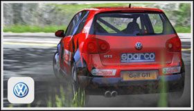 Wymagana ilość przejechanych kilometrów do odblokowania tej barwy: 80km - VW Golf GTI | Samochody - Modified | Sega Rally - Sega Rally - poradnik do gry