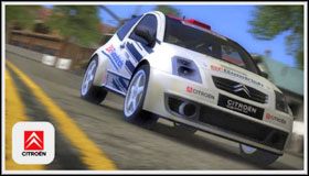 Wymagana ilość przejechanych kilometrów do odblokowania tej barwy: 32km - Citroen C2 Super 1600 (2005) | Samochody - Modified | Sega Rally - Sega Rally - poradnik do gry