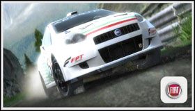 Wymagana ilość przejechanych kilometrów do odblokowania tej barwy: 80km - Grande Punto Rally | Samochody - Modified | Sega Rally - Sega Rally - poradnik do gry