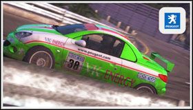 Wymagana ilość punktów do odblokowania samochodu: 200pkt - Peugeot 206 RCC, RUF Rt 12, Baja Dune Buggy, BR Racing Rally Sport Trainer, Pikes Peak Racer | Samochody - Modified - Sega Rally - poradnik do gry