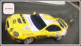 Wymagana ilość przejechanych kilometrów do odblokowania tej barwy: 80km - Toyota Celica ST205 | Samochody - Masters | Sega Rally - Sega Rally - poradnik do gry