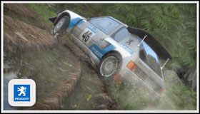 3 - Peugeot 205 T16 Evolution 2 (1986) | Samochody - Masters | Sega Rally - Sega Rally - poradnik do gry