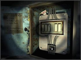 Za Tobą znajduje się skrzynka z bezpiecznikami - otwórz ją - Opis przejścia cz.2 | Barrow Hill Klątwa Kamiennego Kręgu - Barrow Hill: Klątwa Kamiennego Kręgu - poradnik do gry