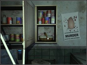 Zabierz z kuchni kieliszki do jajek oraz koszyk z szafki powyżej - Opis przejścia cz.3 | Barrow Hill Klątwa Kamiennego Kręgu - Barrow Hill: Klątwa Kamiennego Kręgu - poradnik do gry