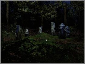 Wracaj teraz do lasu do namiotu obok którego znalazłeś butelkę whiskey - Opis przejścia cz.13 | Barrow Hill Klątwa Kamiennego Kręgu - Barrow Hill: Klątwa Kamiennego Kręgu - poradnik do gry