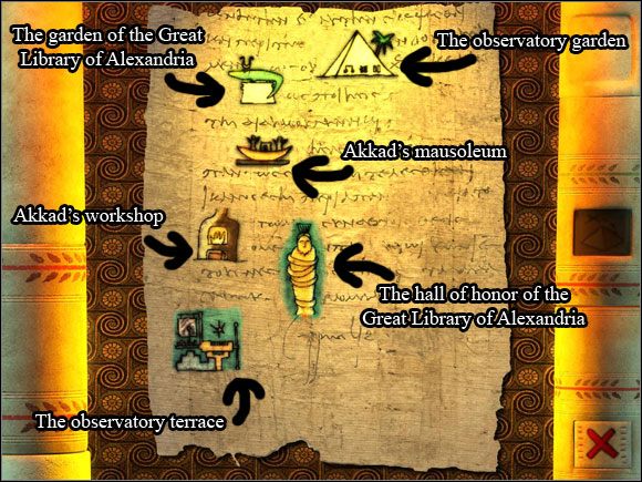 1 - Map of Alexandria | Kleopatra Droga do tronu - Kleopatra: Droga do tronu - poradnik do gry