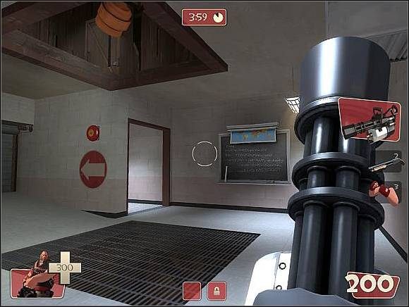 [1] Minigun (główne) - Minigun | Klasy w Team Fortress 2 - Team Fortress 2 - poradnik do gry