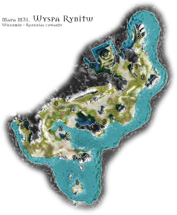 1 - M31: Wyspa Rybitw | Rozdział 4 | Solucja Wiedźmin - Wiedźmin - poradnik