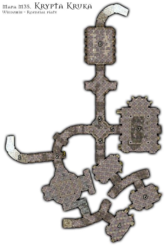 1 - M35: Krypta Kruka | Rozdział 5 | Solucja Wiedźmin - Wiedźmin - poradnik