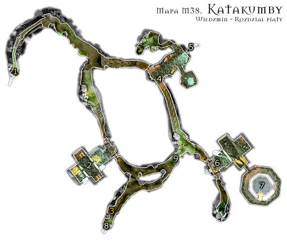 Pamiętaj, że z Olbrzymimi mutantami walczysz stylem silnym, a z pozostałymi szybkim - M38: Katakumby | Rozdział 5 | Solucja Wiedźmin - Wiedźmin - poradnik