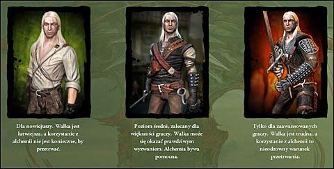 Wybór poziomu trudności jest bardzo istotny - później nie będziesz go w stanie zmienić, a może się okazać po wielu godzinach gry, że zbyt ciężkie lub zbyt łatwe walki zaczną Cię nużyć - Wiedźmin - poradnik