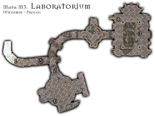 Schody (M3 - Laboratorium Wiedźminów | Prolog | Solucja Wiedźmin - Wiedźmin - poradnik