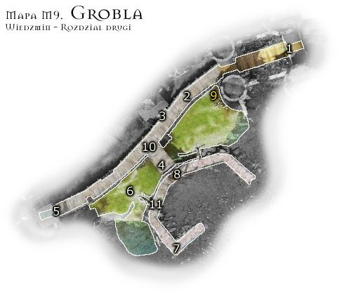 1 - M9: Grobla | Rozdział 2 | Solucja Wiedźmin - Wiedźmin - poradnik