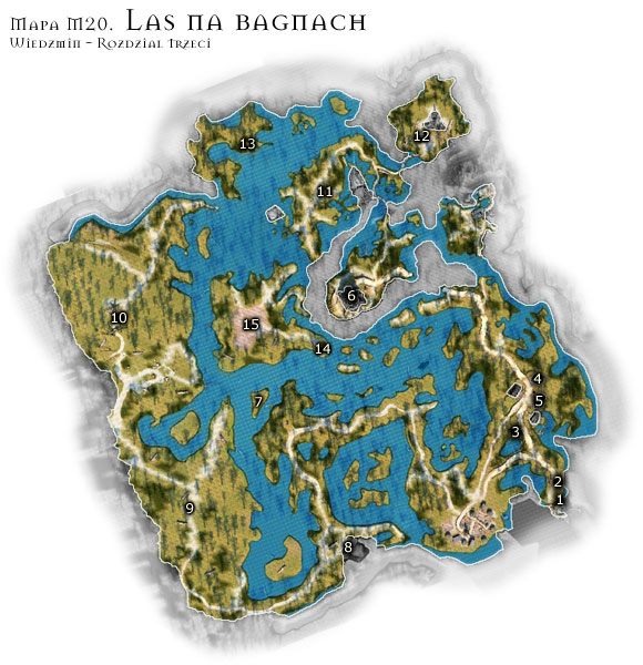 1 - M20: Las na Bagnach | Rozdział 3 | Solucja Wiedźmin - Wiedźmin - poradnik