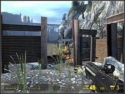 Po zabiciu strażników, skieruj się do szybu windy - [Solucja] Freeman Pontifex cz.1 | Half-Life 2 Episode Two - Half-Life 2: Episode Two - poradnik do gry