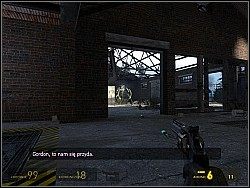 Po zabiciu pierwszej grupy, wyjdź z pomieszczenia i oczyść obszar z kolejnych hunterów - [Solucja] Podróż w wielkim stylu cz.2 | Half-Life 2 Episode Two - Half-Life 2: Episode Two - poradnik do gry