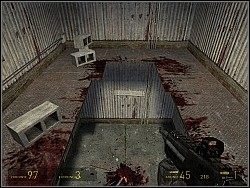 Przejdziesz do pomieszczenia z oknem zabitym deskami - [Solucja] Poza zasięgiem cz.1 | Half-Life 2 Episode Two - Half-Life 2: Episode Two - poradnik do gry