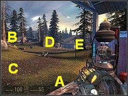 Gdy otrzymasz informację, że nadchodzi strider, przesuń się do chatki - [Solucja] Nasz wspólny przyjaciel cz.3 | Half-Life 2 Episode Two - Half-Life 2: Episode Two - poradnik do gry