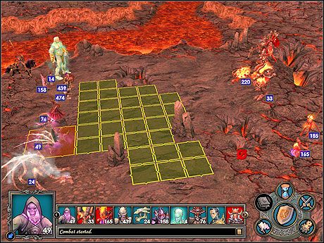 165 impów migiem wyssie całą manę naszego bohatera. - Misja 2 - The Grim Crusade | Kampania 2 | HoMM V Dzikie Hordy - Heroes of Might & Magic V: Dzikie Hordy - poradnik do gry