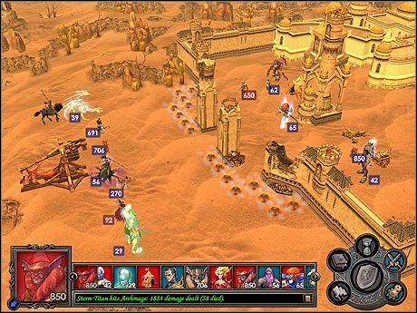 Licze w ilości 92 potrafią dosłownie zmasakrować wrogie oddziały. - Misja 2 - The Grim Crusade | Kampania 2 | HoMM V Dzikie Hordy - Heroes of Might & Magic V: Dzikie Hordy - poradnik do gry