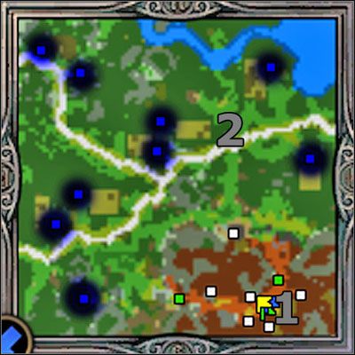 Misja jest banalnie prosta - Misja 1 - Collecting Skulls | Kampania 3 | HoMM V Dzikie Hordy - Heroes of Might & Magic V: Dzikie Hordy - poradnik do gry