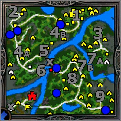 Scenariusz rozpoczynasz w (1) - Misja 3 - Father Skys Fury | Kampania 3 | HoMM V Dzikie Hordy - Heroes of Might & Magic V: Dzikie Hordy - poradnik do gry