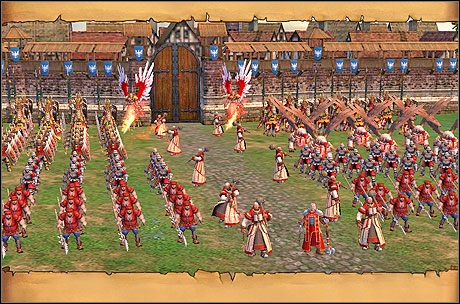 Armia Alaryka już szykuje się do wymarszu. - Misja 5 - Hunting the Hunter | Kampania 3 | HoMM V Dzikie Hordy - Heroes of Might & Magic V: Dzikie Hordy - poradnik do gry