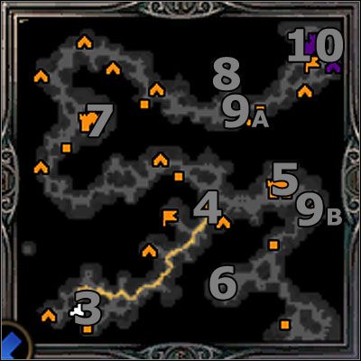 Spotkasz tu Ylayę, z która umówisz się na spotkanie na drugim krańcu podziemi - Misja 1 - Dark Ways and Deeds | Kampania 4 | HoMM V Dzikie Hordy - Heroes of Might & Magic V: Dzikie Hordy - poradnik do gry