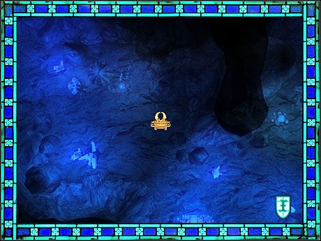 Miejsce zaznaczone iksem. - Misja 3 - Summoning the Dragon | Kampania 4 | HoMM V Dzikie Hordy - Heroes of Might & Magic V: Dzikie Hordy - poradnik do gry