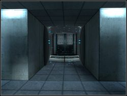 Teraz możesz już bez problemów przejść do windy, która przewiezie cię na kolejny poziom - Pomieszczenie testowe nr 00 | Portal - Portal - poradnik do gry
