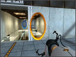 Przedostań się z powrotem przez pole tak samo, jak poprzednio - Pomieszczenie testowe nr 15 | Portal - Portal - poradnik do gry