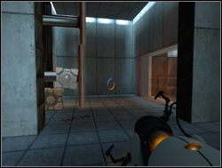 Skręć w lewo, a przed sobą zobaczysz dwie kostki - Pomieszczenie testowe nr 16 | Portal - Portal - poradnik do gry