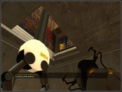 W pokoju, który otworzył się najpóźniej, dostrzeżesz w suficie dziurę - Pomieszczenie testowe nr 19 (cz.2) | Portal - Portal - poradnik do gry