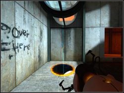 Przejdź przez rozbitą szybę - Pomieszczenie testowe nr 19 (cz.3) | Portal - Portal - poradnik do gry