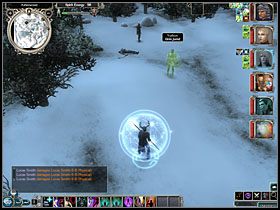 Nieopodal znajdziesz wielkie leżące drzewo, Gnarlthorn - Ashenwood | Akt II Neverwinter Nights 2 Maska Zdrajcy - Neverwinter Nights 2: Maska Zdrajcy - poradnik do gry