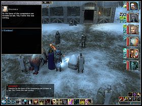 Na początek udaj się do handlarza i pozbądź się ewentualnych zbędnych przedmiotów - Opuszczona Kopalnia | Akt II Neverwinter Nights 2 Maska Zdrajcy - Neverwinter Nights 2: Maska Zdrajcy - poradnik do gry