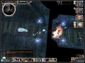 Cóż, jeśli w poprzedniej części gry ocaliłeś Wood Mana, to będziesz w stanie uzdrowić lub przywrócić do życia, wszystkich swoich towarzyszy poświęcając część swojej energii duchowej (max 1 etap głodu) - Pasmo | Akt II Neverwinter Nights 2 Maska Zdrajcy - Neverwinter Nights 2: Maska Zdrajcy - poradnik do gry