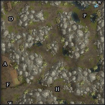 Jeśli w twojej drużynie znajduje się Okku, to powie ci, że słyszy w wietrze wołanie jego imienia - Wells of Lurue | Akt II Neverwinter Nights 2 Maska Zdrajcy - Neverwinter Nights 2: Maska Zdrajcy - poradnik do gry