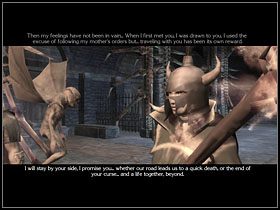 Zanim będziesz mógł przekroczyć wrota, będzie na ciebie czekać istotny wybór zakończenia zabawy z więzią między bohaterami - Niższy Poziom Skarbca Boga Śmierci | Akt III Neverwinter Nights 2 Maska Zdrajcy - Neverwinter Nights 2: Maska Zdrajcy - poradnik do gry