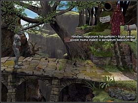 Simon kieruje się najpierw na most, gdzie oczywiście natyka się na trolla - Uratować Magiczne Królestwo cz.1 | Simon the Sorcerer 4 - Simon the Sorcerer 4 - poradnik do gry