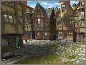 Zawodnicy przenoszą się na miejsce startu, to znaczy na skrzyżowanie - Wygrać zawody cz.1 | Simon the Sorcerer 4 - Simon the Sorcerer 4 - poradnik do gry