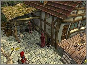 Pora odszukać żonę stolarza, zatem od skrzyżowania Simon maszeruje w lewo - Uratować Magiczne Królestwo cz.2 | Simon the Sorcerer 4 - Simon the Sorcerer 4 - poradnik do gry