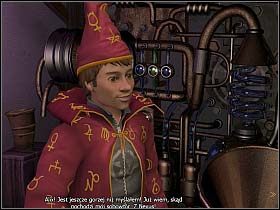 Teraz pozostaje mu tylko powrócić na rynek i weprzeć Yogiemu, że to jego zaległe podatki widnieją na owym papierze - Uratować Magiczne Królestwo cz.12 | Simon the Sorcerer 4 - Simon the Sorcerer 4 - poradnik do gry