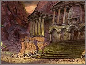 W tej sytuacji nasz bohater wraca do Urzędu Spraw Pośmiertnych i wręcza Hadesowi ugotowane jajko - Uciec z Krainy Umarłych cz.2 | Simon the Sorcerer 4 - Simon the Sorcerer 4 - poradnik do gry