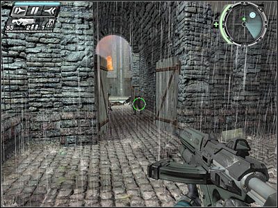 Po wyjściu z krótkiego tunelu skręć w prawo, a zbliżysz się do sojuszniczego posterunku - Etap 2 - Back Again cz.1 | TimeShift - TimeShift - poradnik do gry