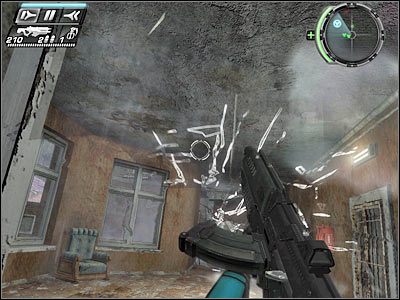 Będziesz tu musiał skorzystać z nowego patentu, a mianowicie cofania się w czasie - Etap 2 - Back Again cz.2 | TimeShift - TimeShift - poradnik do gry