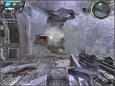 W kolejnym pomieszczeniu spotkasz trzech nowych przeciwników - Etap 2 - Back Again cz.3 | TimeShift - TimeShift - poradnik do gry