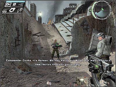 Biegnij za resztą drużyny - Etap 3 - New Blood cz.1 | TimeShift - TimeShift - poradnik do gry